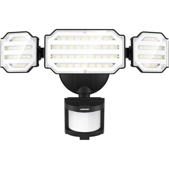 Motion Sensor Outdoor Lights, 48W 5200LM LED Security Lights, IP65 Waterproof - Picture 7 of 7